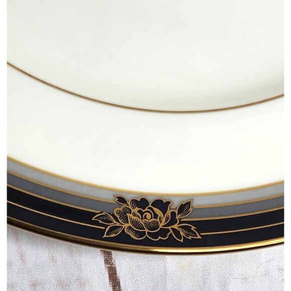 Vintage Noritake Bone China Spell Binder #9733 Gold Trim Salad Dish – Elegant - Picture 2 of 11